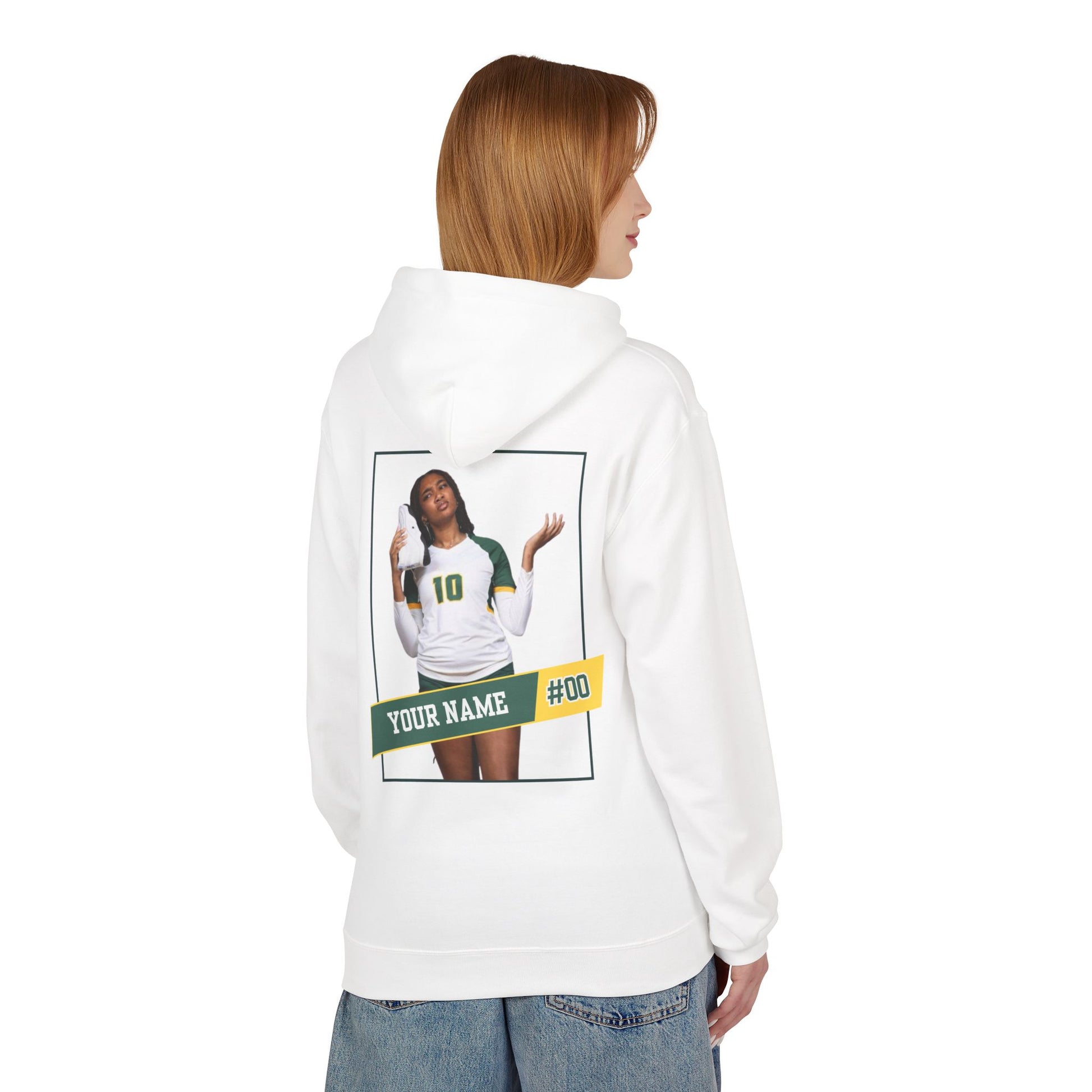 Athlete Card - Personalized Fan Hoodie