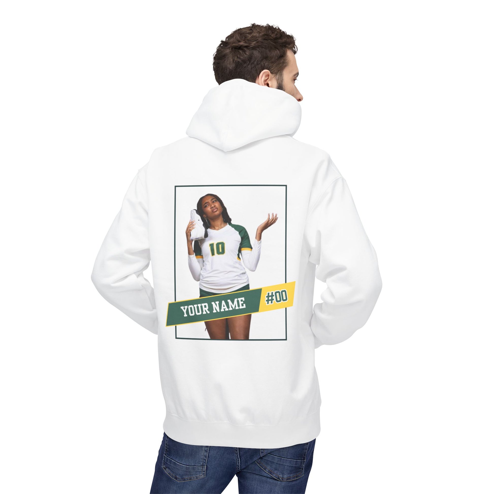 Athlete Card - Personalized Fan Hoodie
