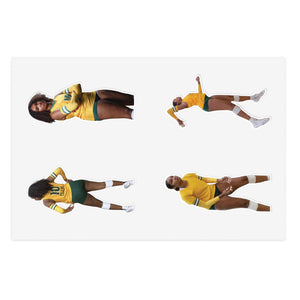 Athlete Moments - Custom Fan Sticker Sheet
