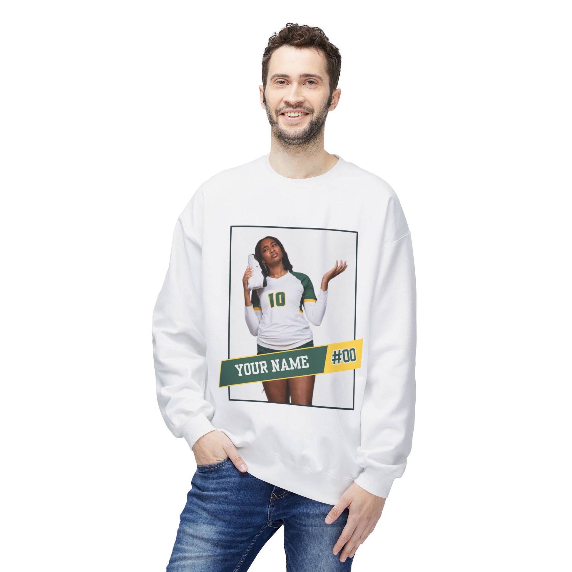 Athlete Card - Personalized Spiritwear Sweatshirt